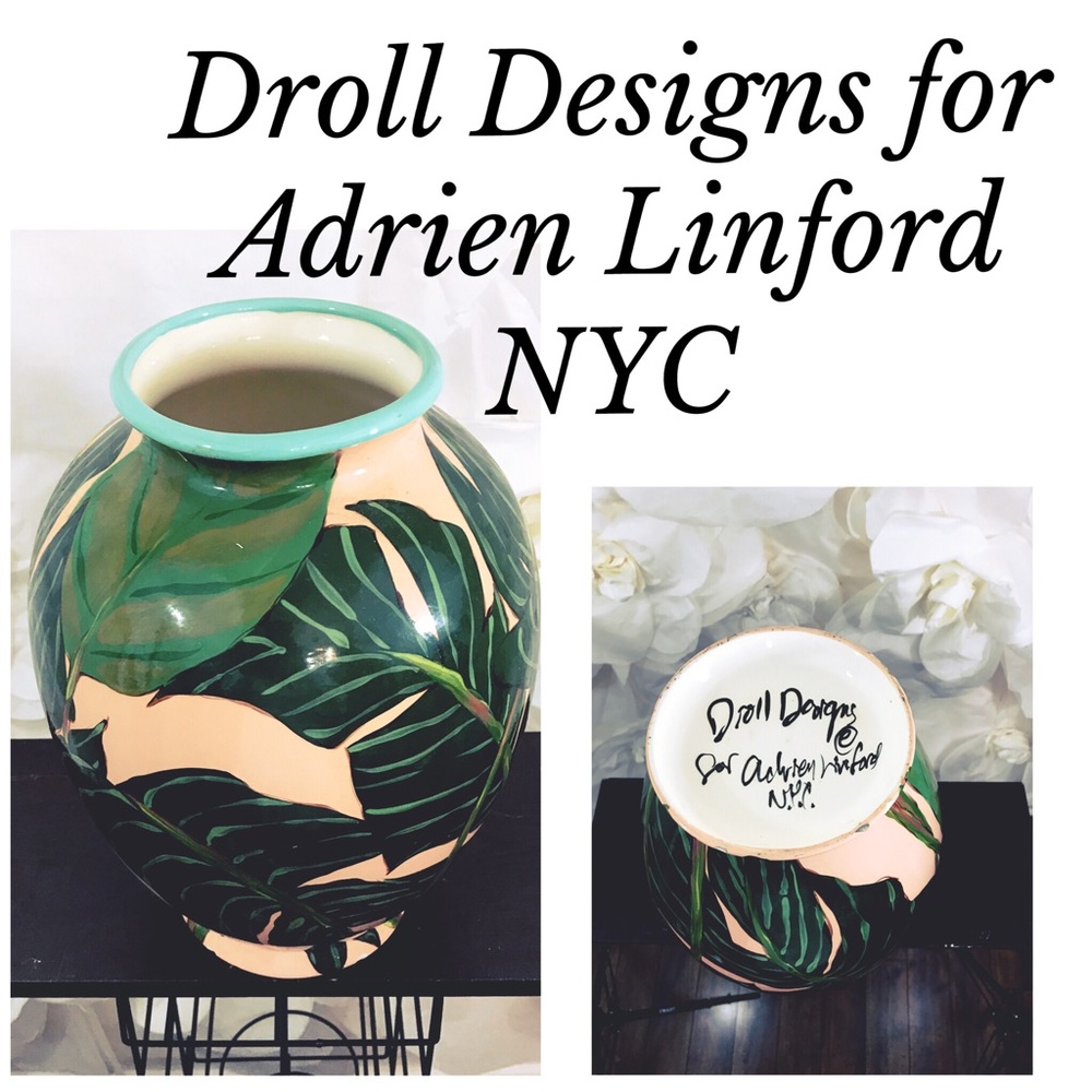 Droll Designs For Adrien Linford NYC Vase